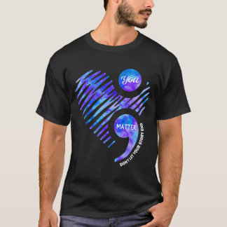 Camiseta Prevention awareness don't let story end heart
