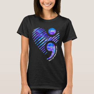 Camiseta Prevention awareness don't let story end heart