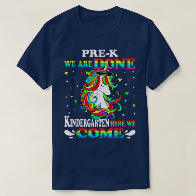 Camiseta Previo A La K Estamos Terminados En El Jardín De N (Diseño del anverso)