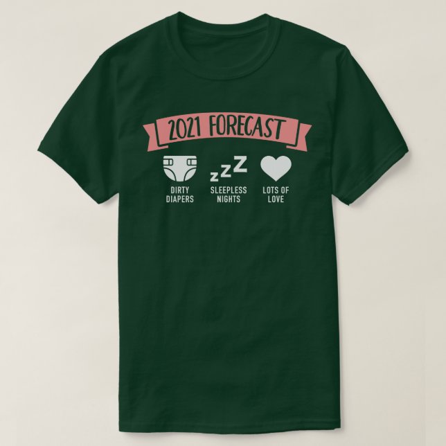 Camiseta Previsión de Baby 2021 (Diseño del anverso)