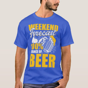Camiseta Previsión De Fin De Semana 100 Posibilidad De Cerv