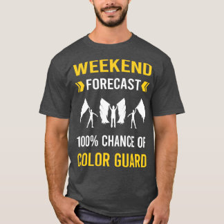 Camiseta Previsión de fin de semana Colorguard