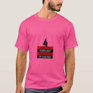 Camiseta Previsión de fin de semana Navegación Navegante Na