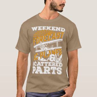 Camiseta Previsión de fin de semana RC Plane Radio Remota C