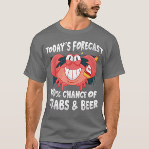 Camiseta Previsión de hoy 100 por ciento de probabilidad de