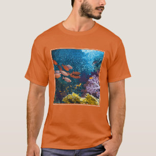 Camiseta Priacántido o Gafa-Ojo del paisaje el   del