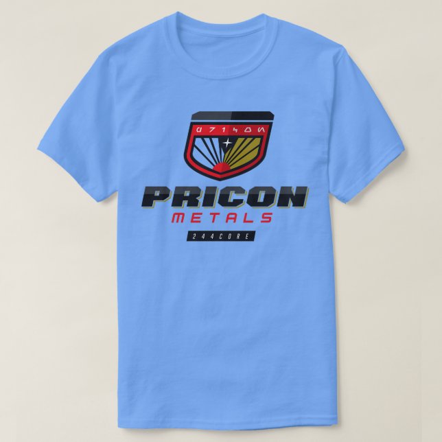 Camiseta Pricon Metals (Diseño del anverso)