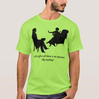 Camiseta Pride and Prejudice - No enjoyment like reading