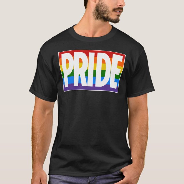 Camiseta PRIDE. Celebrate In This Rainbow, Marvel, Superher (Anverso)