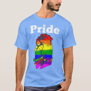 Camiseta Pride Month Love Is Love Rainbow Flag Proud Ally L