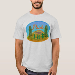 Camiseta Pride Mountain Home Pacífico Noroeste