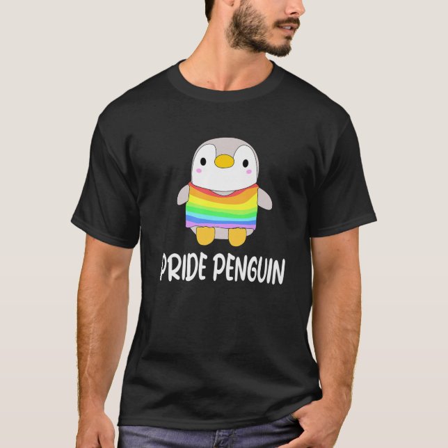 Camiseta Pride Penguin | LGBTIQ (Anverso)