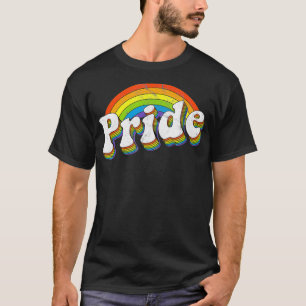 Camiseta Pride Retro LGBTQ 70s Gay Pride Flag LGBT