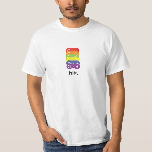 Camiseta PrideSNES (Anverso)