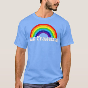 Camiseta Prima arcoiris del orgullo gay LGBQ de San Francis