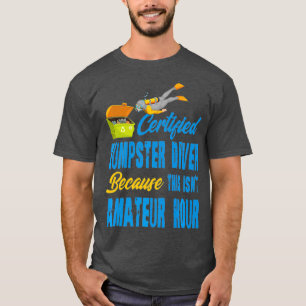 Camiseta Prima de buceador de basurero certificado