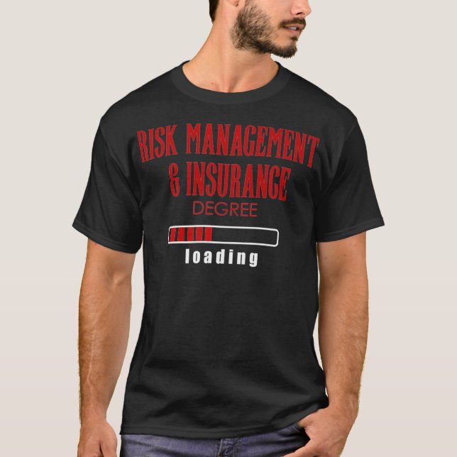 Camiseta Prima de carga de grado de seguro de gestión de ri (Anverso)