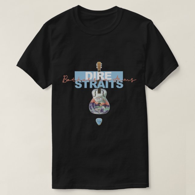 Camiseta Prima de Frères d_armes de Dire Straits (Diseño del anverso)