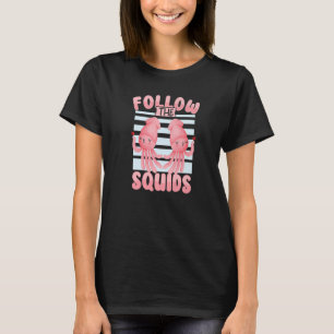 Camiseta Prima del Biólogo Marino del pulpo del calamar