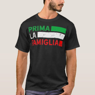Camiseta Prima La Famiglia Orgulloso Gigante Italiano Prime