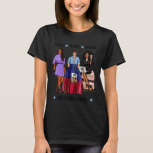 Camiseta Prima Latina de bandera haitiana afro haitiana fue