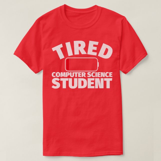 Camiseta Prima para estudiante de Ciencias de la Computació (Diseño del anverso)