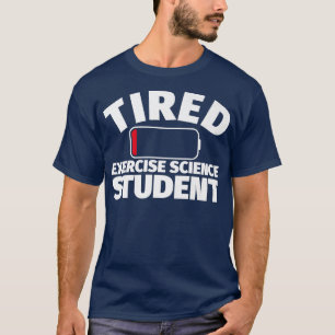 Camiseta Prima para estudiantes de ciencias del ejercicio c