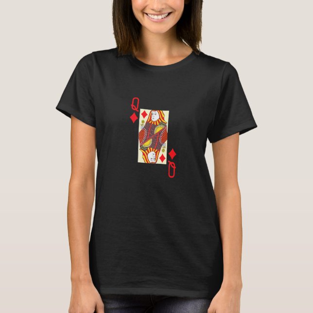 Camiseta Prima Reina de diamantes (Anverso)
