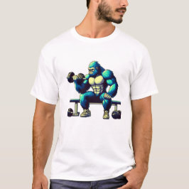 Camiseta Primacía Pixel de elevación de pesas