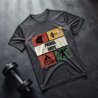 Camiseta Primal Drive Gym – Entrenamiento Savage A
