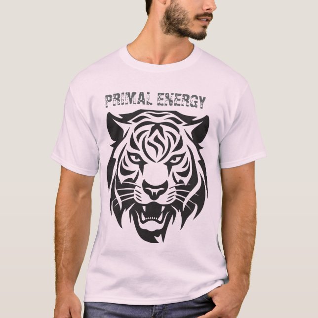 Camiseta Primal Energy - Fierce Lion Tee (Anverso)