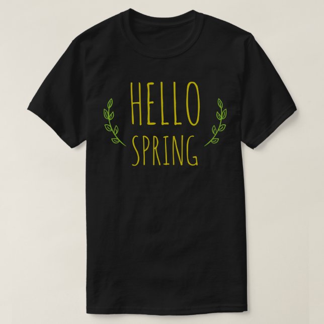 Camiseta Primavera (Diseño del anverso)
