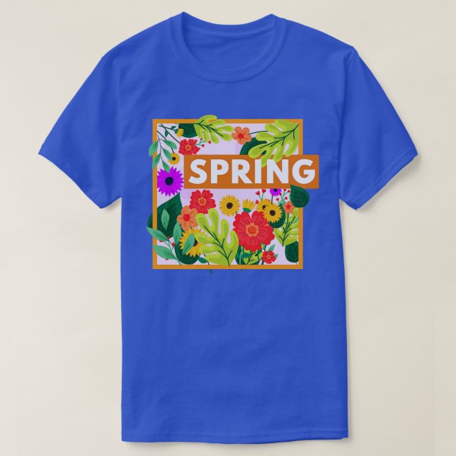 Camiseta Primavera (Diseño del anverso)
