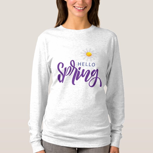 Camiseta primavera (Anverso)