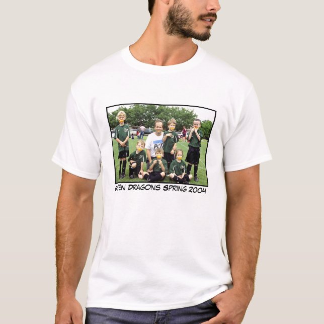 Camiseta Primavera 2004 de los dragones verdes (Anverso)