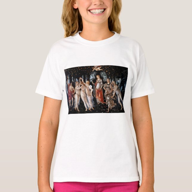 Camiseta Primavera Botticelli (Anverso)