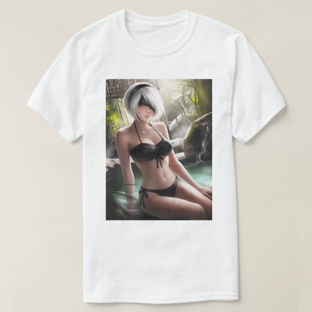 Camiseta Primavera caliente 2B 175 (Diseño del anverso)