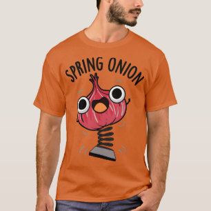 Camiseta Primavera Cebolla Graciosa Veggie Puns 1