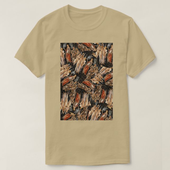 Camiseta Primavera Classy pintando obras de arte de época R (Diseño del anverso)
