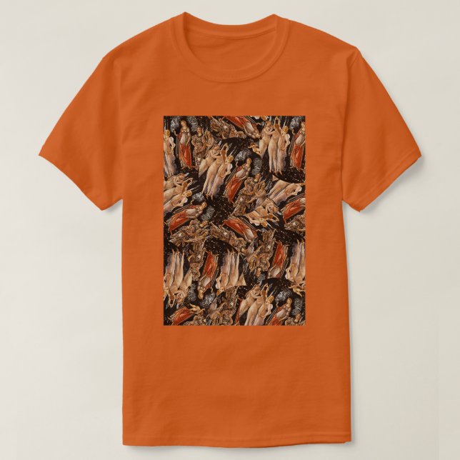 Camiseta Primavera Classy pintando obras de arte de época R (Diseño del anverso)