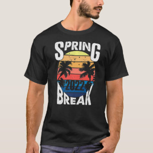 Camiseta Primavera de 2022 Familia Tee Spring Break Sunset