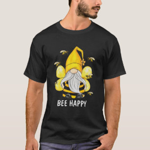 Camiseta Primavera de Bee Happy Bee Gnome