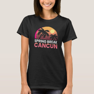 Camiseta Primavera de Cancún México Vacaciones Classi Vinta
