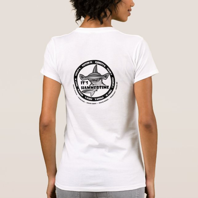 Camiseta Primavera de Hammerheads en el Sur de 6U 2022 (Reverso)