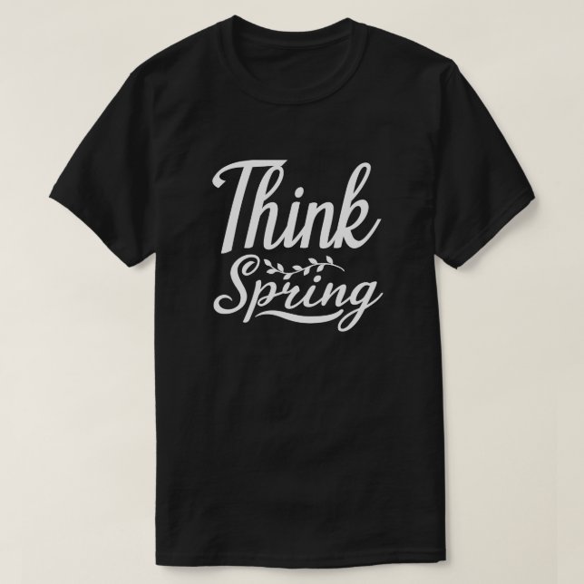 Camiseta Primavera de la cosa (Diseño del anverso)