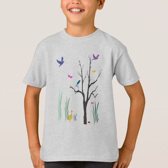 Camiseta Primavera de los niños (Anverso)