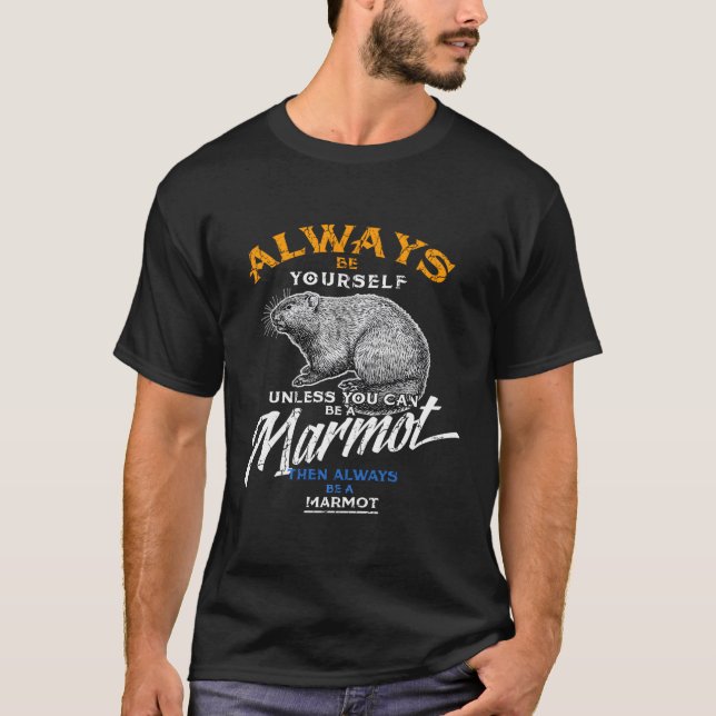 Camiseta Primavera de siempre ser marmot amor animales (Anverso)