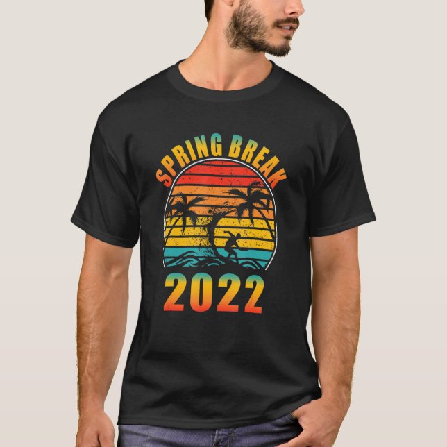 Camiseta Primavera de vacaciones 2022 Familia Tee Spring Br (Anverso)