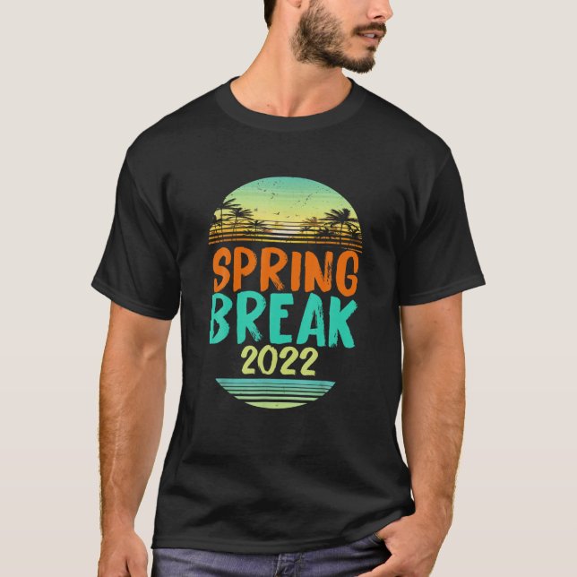 Camiseta Primavera de vacaciones 2022 Familia Tee Spring Br (Anverso)