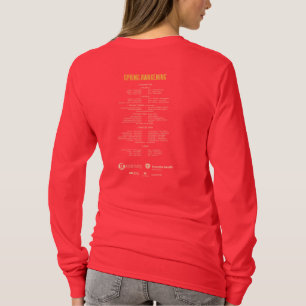 Camiseta Primavera del RTC de las mujeres que despierta